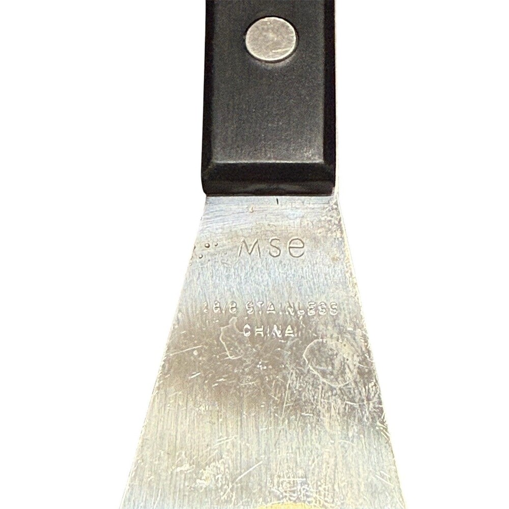 MSE Stainless Steel Fish Filet Spatula Slotted - Picture 3 of 3